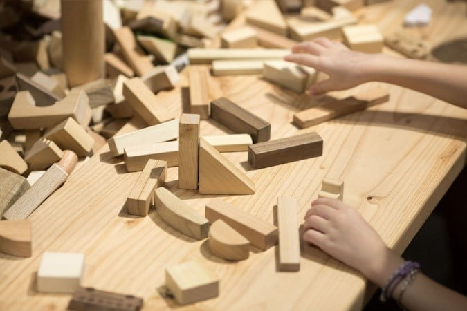 Wooden Shop Creating New Toys and Constructions Building Sets