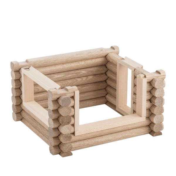 Half way built construction wooden set Rodeo House