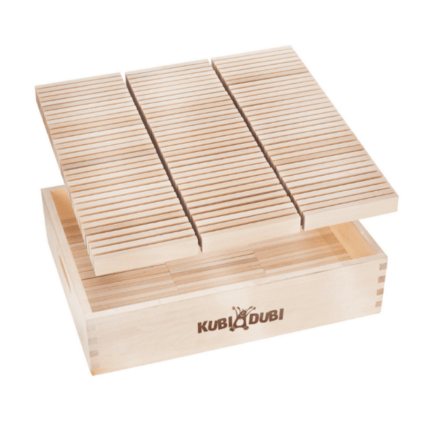 Storage box for wooden building sticks