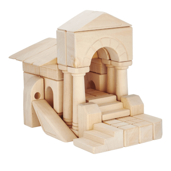 Wooden building block set Caesar