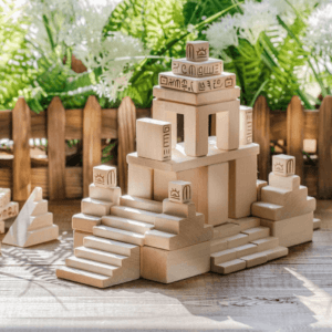 Mystical Mayan Culture through building block play